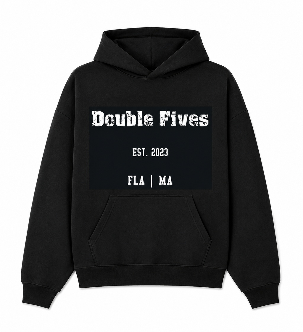 DistressedFivesHoodie